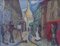After Michel Georges-Michel, Montmartre Scene, Mid-20th Century, Oil on Board, Framed 2