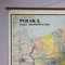 Vintage Large Hanging School Map of Poland, 1980s, Image 2