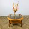 Vintage Two-Tier Smoked Glass Teak Coffee Table, 1960s 5