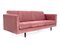Scandinavian Pink Alta Sofa 7