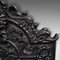 Antique English Cast Iron Decorative Fire Backrest, Image 7