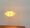 Mid-Century German Cocoon Pendant Lamp from Goldkant Leuchten 44