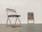 Italian Space Age Plia Folding Chairs by Giancarlo Piretti for Castelli, Set of 2 2
