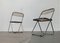 Italian Space Age Plia Folding Chairs by Giancarlo Piretti for Castelli, Set of 2, Image 25