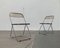 Italian Space Age Plia Folding Chairs by Giancarlo Piretti for Castelli, Set of 2 26