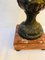 Antique French Cast Bronze and Marble Base Amphora, 1920s 9