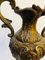 Ánfora francesa antigua de bronce fundido y mármol, años 20, Imagen 4