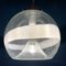 Lámpara colgante grande de cristal de Murano de Ettore Fantasia and Gino Poli Sothis, años 60, Imagen 10