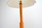 Art Deco Walnut & Maple Lamp or Side Table, 1920s 8
