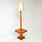 Art Deco Walnut & Maple Lamp or Side Table, 1920s 3