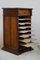 Antique Roll-Fronted Office Cabinet, 1900s, Image 12