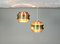 Vintage Danish Brass Trava Pendants by Carl Thore or Sigurd Lindkvist for Granhaga MetalIndustri, 1960s, Set of 2 13