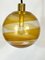 Mid-Century Italian Murano Glass Sphere Pendant Lamp, 1960s 4