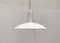 Vintage German Space Age Glass and Metal Pendant Lamp from Glashütte Limburg 26