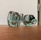 Vintage African Handmade Glass Animal Candle Holder from Ngwenya Glass, Set of 2 1