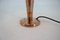 Big Bauhaus Copper Adjustable Table Lamp, Czechoslovakia, 1940s 5