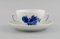 Blue Flower Cups with Saucers from Royal Copenhagen, Set of 8, Image 4