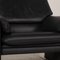 Black Leather Armchair with Relax Function from Leolux, Image 4