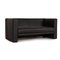 Black Leather 563 2-Seat Couch from WK Wohnen 5
