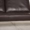 Leather Eggplant Corner Sofa from Koinor Rivo, Image 4