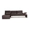 Leather Eggplant Corner Sofa from Koinor Rivo 9