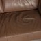 Brown Leather Volare 2-Seat Couch from Koinor 4