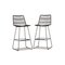 Anthracite Steel Bar Stool from Max & Luuk Faye, Set of 2 1