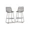 Anthracite Steel Bar Stool from Max & Luuk Faye, Set of 2, Image 1