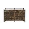 Wood and Zinc Tea Counter With 20 Drawers 5