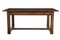 Late 20th Century Solid Oak Refectory Table, Image 2