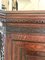 Antique Oak Inlaid Hanging Corner Cabinet, Image 11