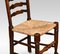 Oak Ladder Back Dining Chairs, Set of 6 4