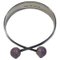 Sterling Silver Bracelet with Purple Quartz from Hans Hansen 1