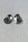 Sterling Silver Ear Clips from Hans Hansen & Georg Jensen 3