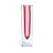 Small Pink Murano Glass Vase by Flavio Poli, Italy, 1970, Set of 2 2