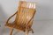 20th Century Swedish Grace Bare Wood Armchairs, Set of 2, Image 11