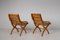 20th Century Swedish Grace Bare Wood Armchairs, Set of 2 6