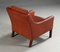 Vintage Danish Mid-Century Cognac Leather and Rosewood Lounge Chair 3