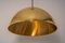 Large Brass Pendant Light by Florian Schulz, Germany 5