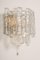 Lámparas de pared grandes de cristal de Murano de Kalmar, Austria, años 60, Imagen 3