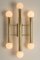 Large Italian Brass Wall Sconce, 1970s, Image 6