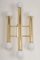 Large Italian Brass Wall Sconce, 1970s, Image 2