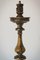 18th Century Gilded Wood Candlestick, Image 5