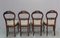 Napoleon III Chairs in Mahogany, Set of 4, Image 8