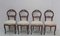 Napoleon III Stühle aus Mahagoni, 4er Set 1