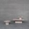 Mid-Century Travertine Coffee Table and Side Table Set, Set of 3, Image 2