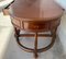 20th Century Oval Console Table with Drawers in Both Sides 11