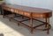20th Century Oval Console Table with Drawers in Both Sides 4