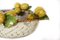 Basket with Small Lemons in Ceramic by Ceramiche Ceccarelli 3