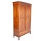 Art Nouveau Italian Hand-Carved Solid Cherry Wardrobe by Dini & Puccini 1
